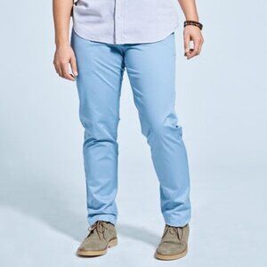 Kirrin Finch The Windsor Powder Blue Chinos sz 8